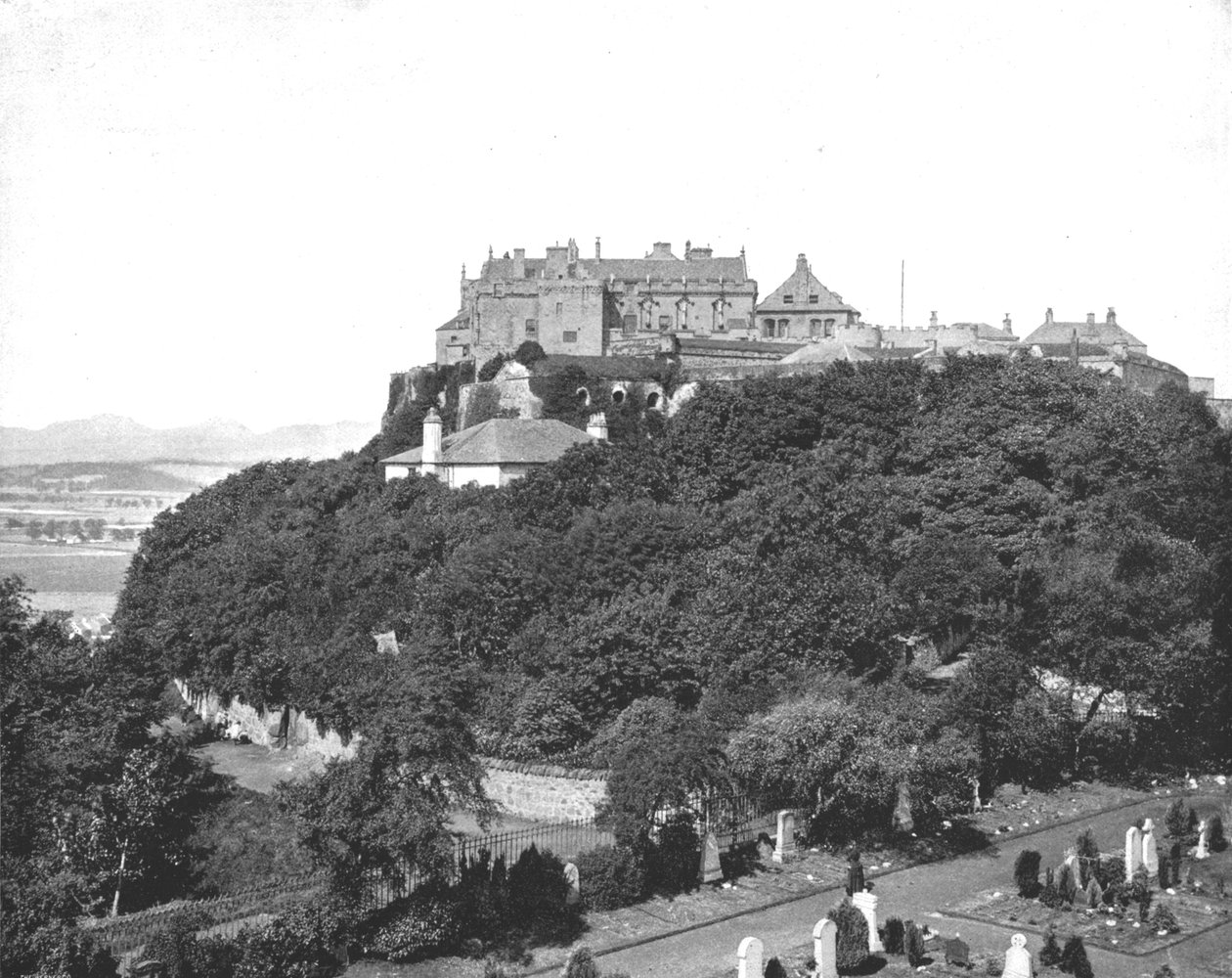Castelo de Stirling, Escócia, 1894. de Unbekannt