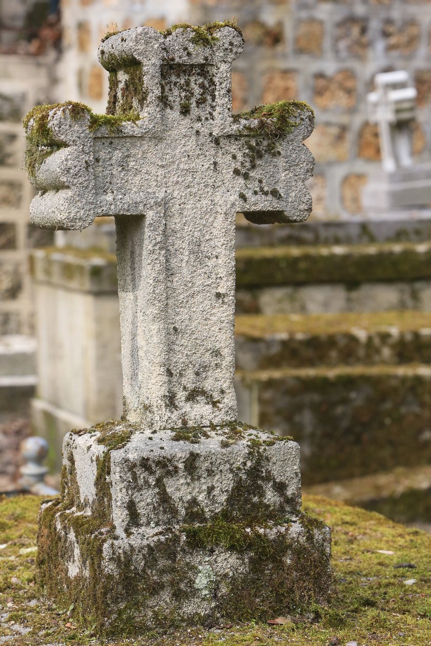 Cruz de pedra, Paris, França de Unbekannt