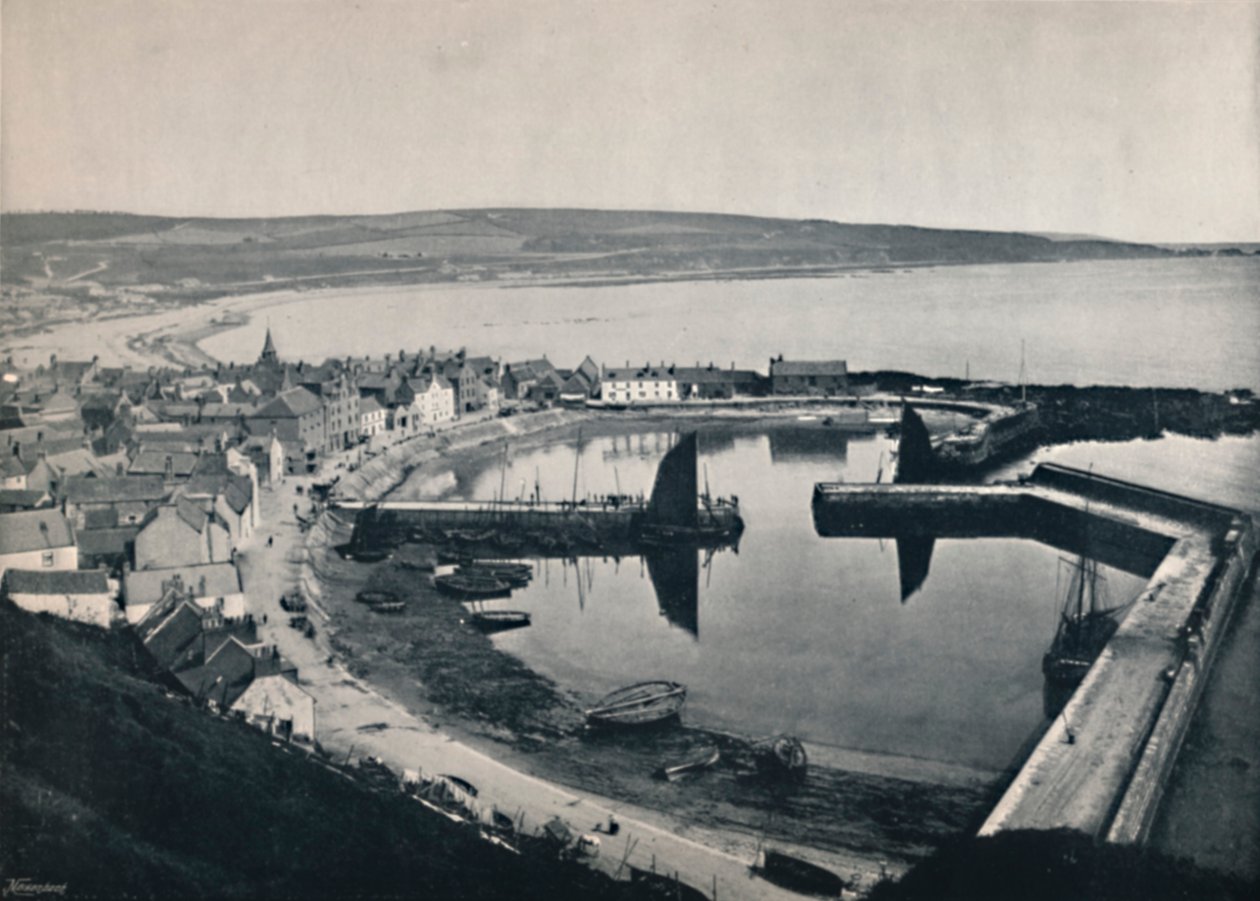 Stonehaven - o porto, 1895 de Unbekannt