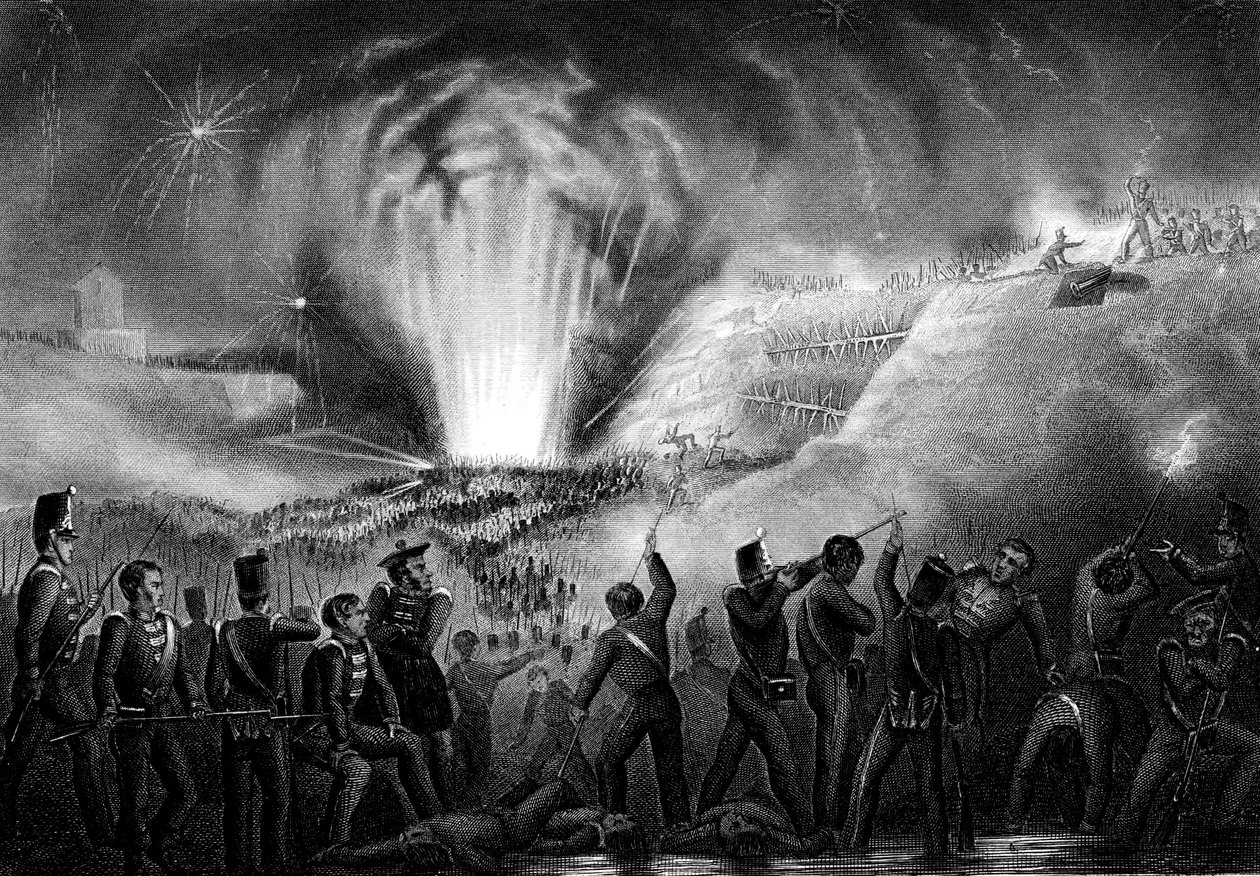 Tomada de posse em Badajoz, Espanha, Guerra Peninsular, 6 de abril de 1812 de Unbekannt