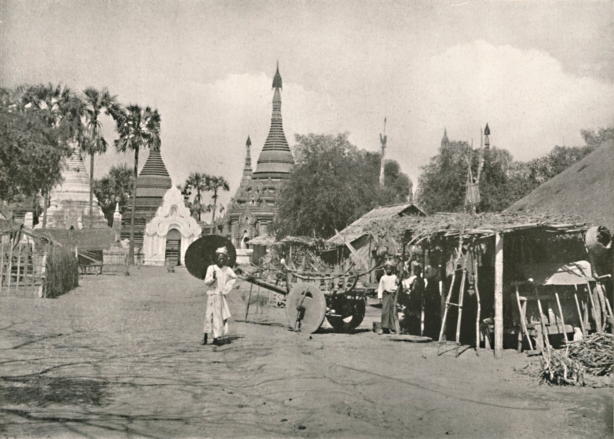 Cena de rua, Bhamo, 1900. de Unbekannt