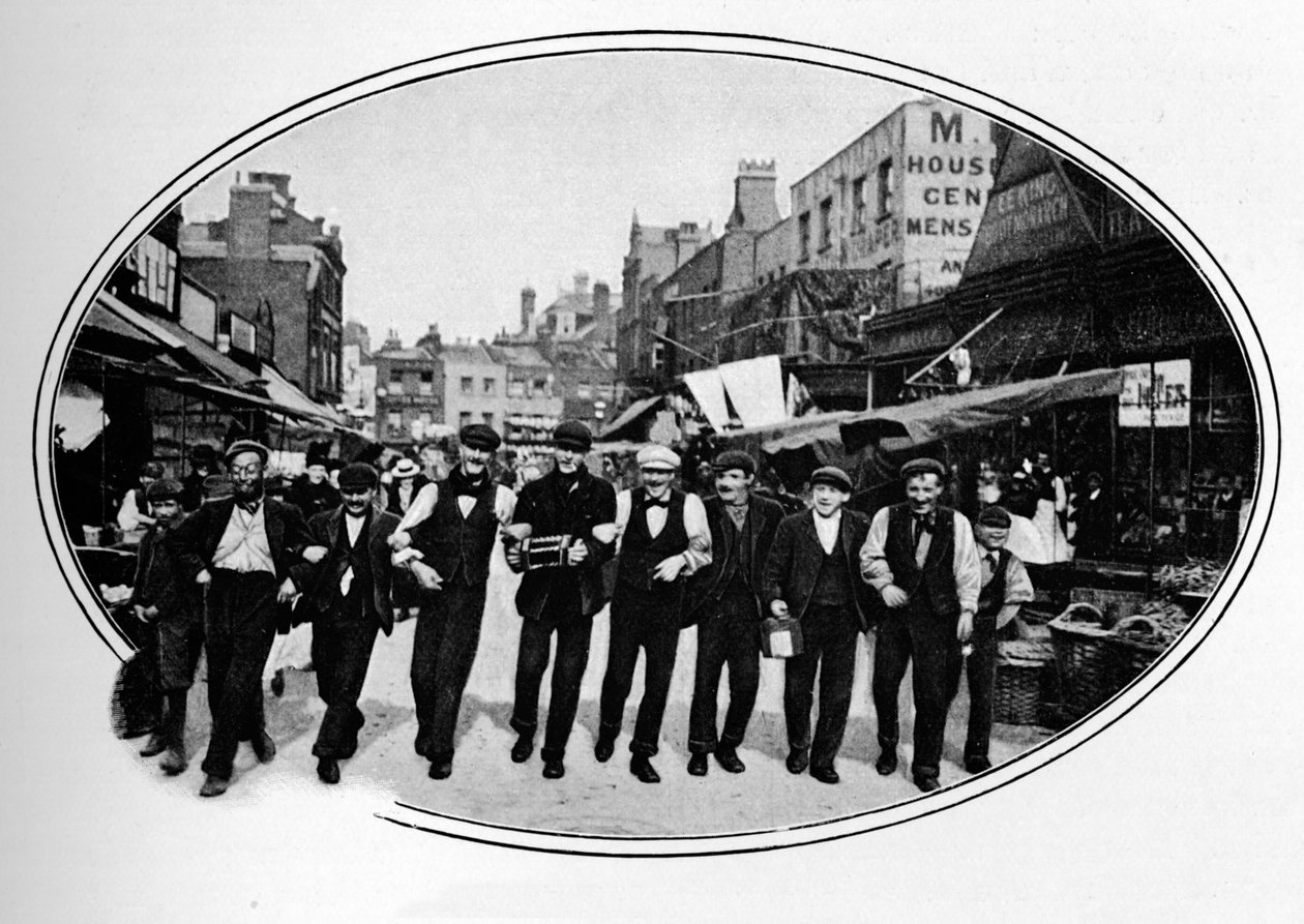 Rua Melodia, Londres, c1901 1901 de Unbekannt
