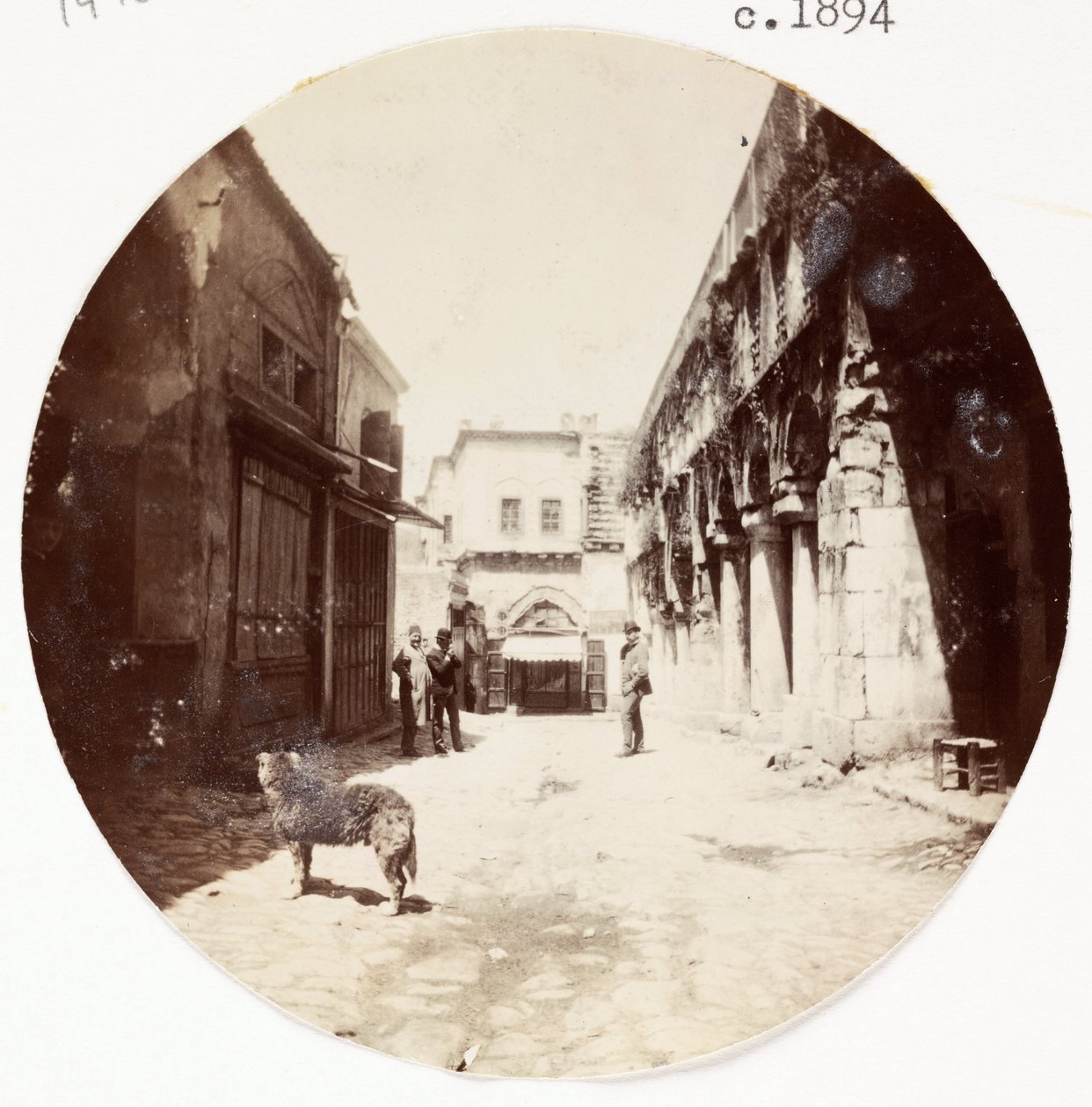 "Cena de rua", versículo 1894 de Unbekannt
