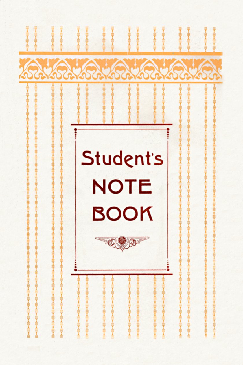 Livro de nota dos estudantes, 1917 de Unbekannt