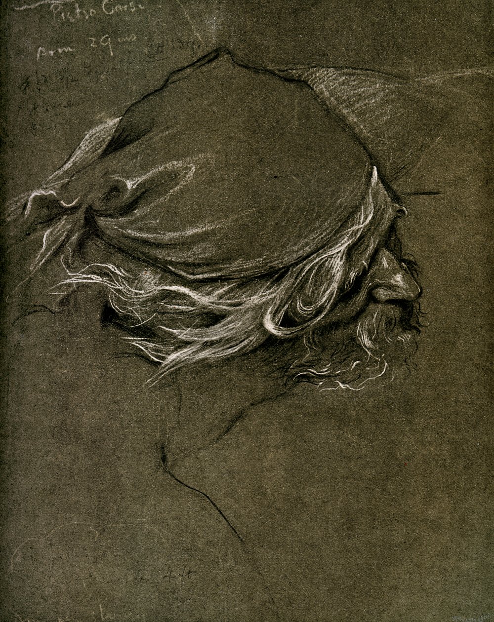 Estudo para a donzela do mar, por Herbert J Draper, 1899 de Unbekannt