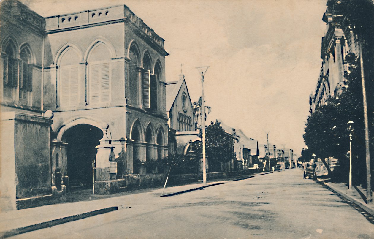 Rua Sudder, Calcutá, c1910. de Unbekannt