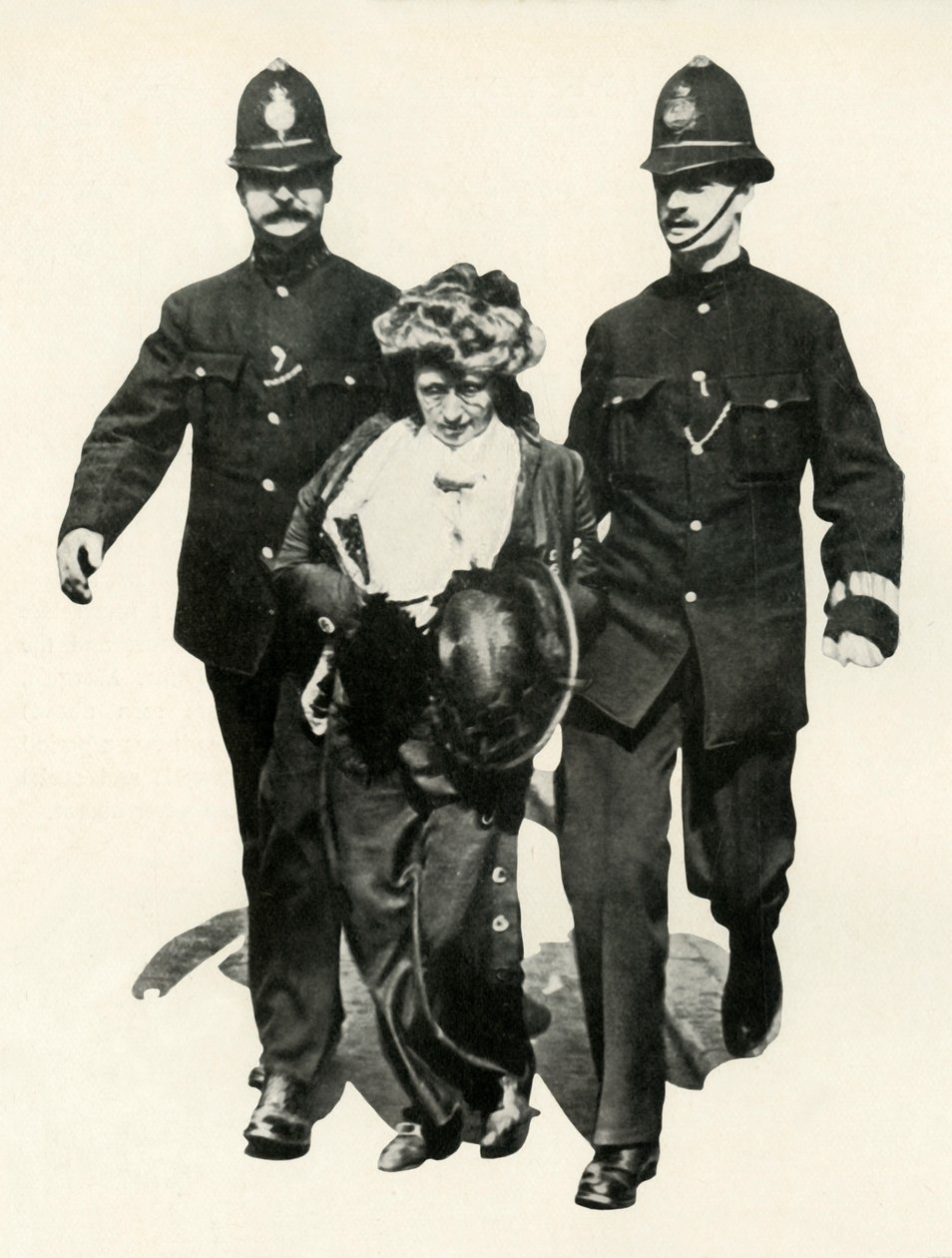 Sufragista sendo presa, c1910, 1947. de Unbekannt