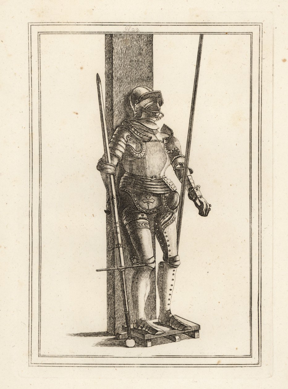 Fato de armadura de João de Gaunt, Duque de Lancaster de Unbekannt