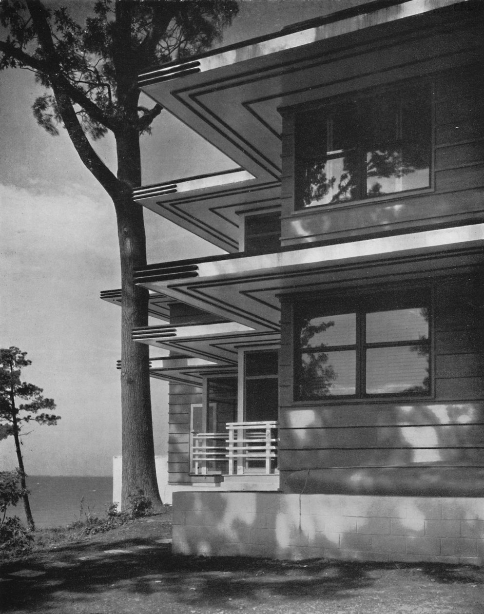 Casa de verão ... na Ilha Gibson, Maryland, 1933 de Unbekannt