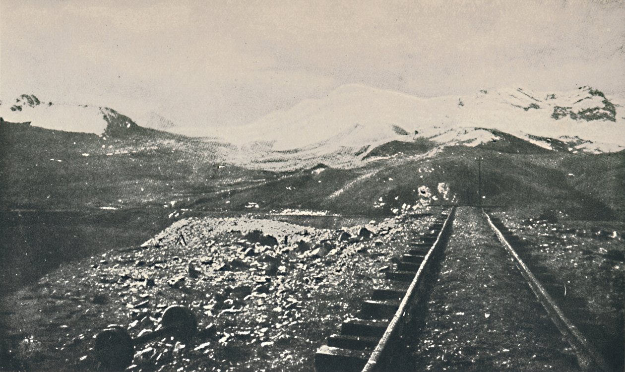 Cimeira da estrada de ferro de Oroya, 1916 de Unbekannt