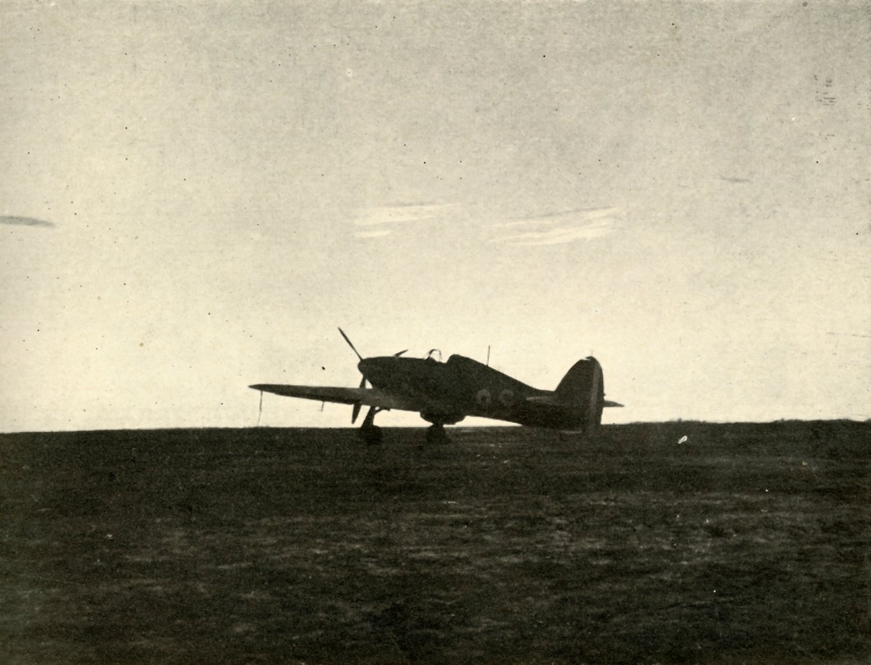 Pôr do sol em Vassincourt, 1939-1940, 1941. de Unbekannt
