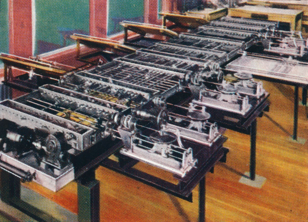 Máquina de calcular super, 1938 de Unbekannt