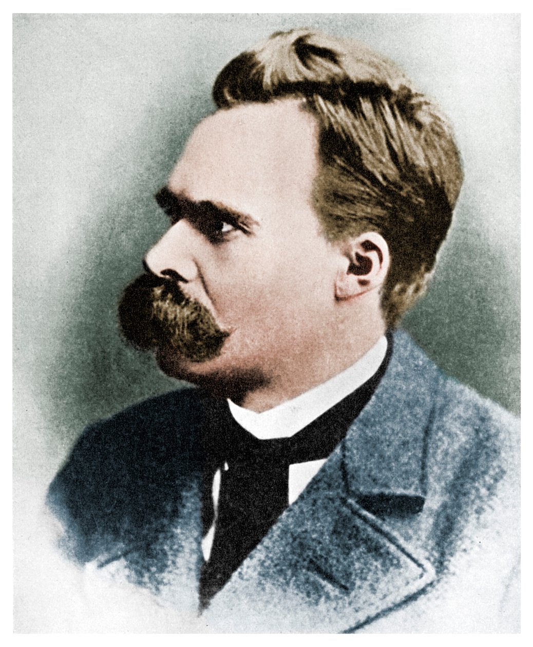 Super-homem: Friedrich Nietzsche, filósofo alemão, século 19 1956 de Unbekannt