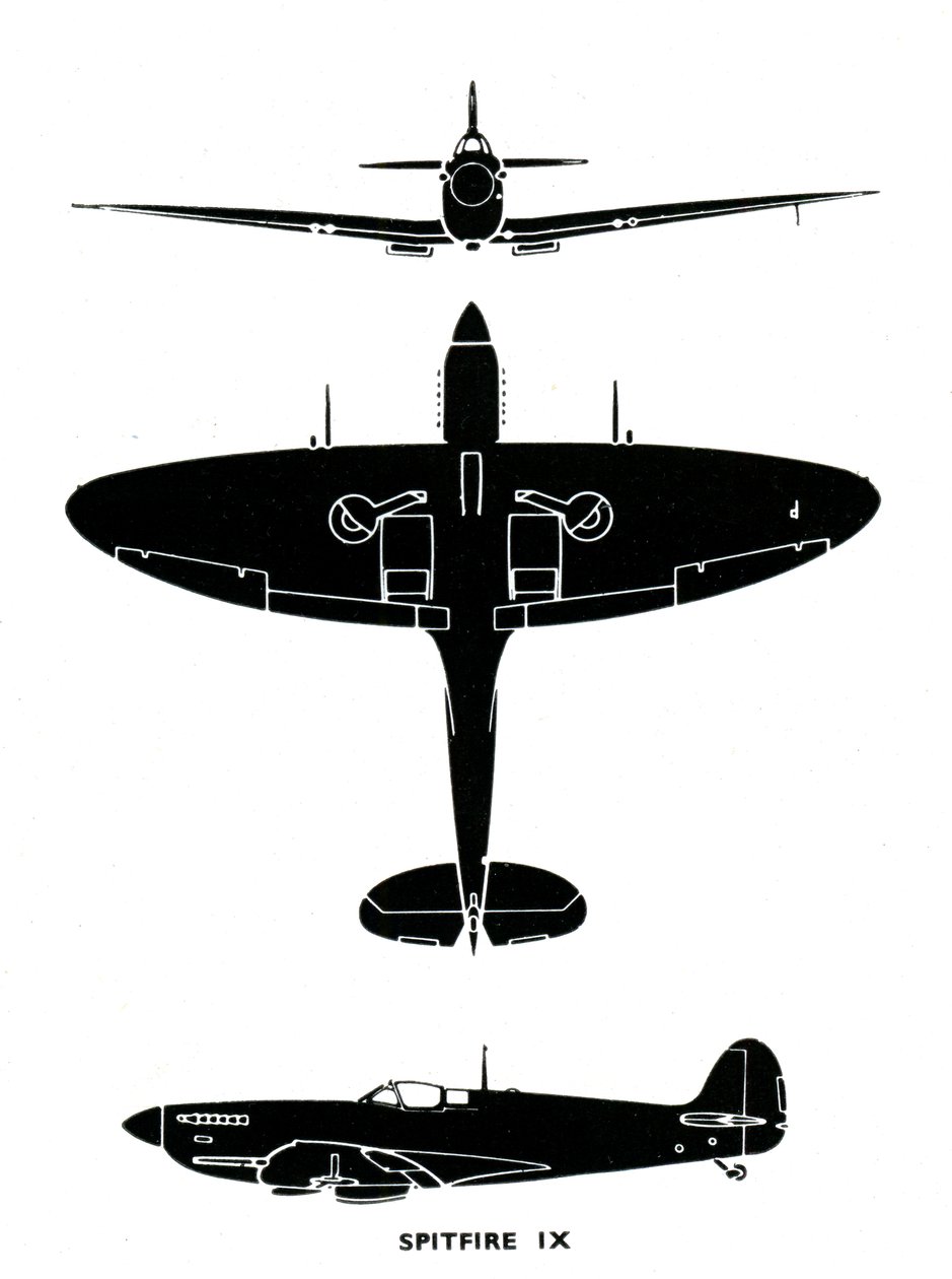 Supermarine Spitfire Mk IX, 1941 de Unbekannt