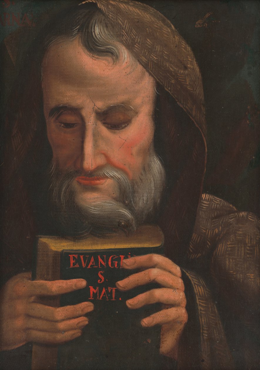 Santo com o Evangelho de Unbekannt