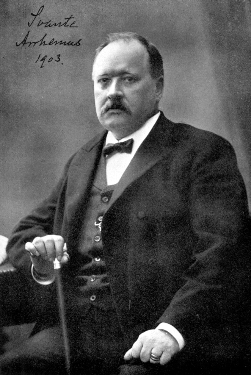 Svante Arrhenius 1859-1927, físico e químico sueco, 1903 de Unbekannt