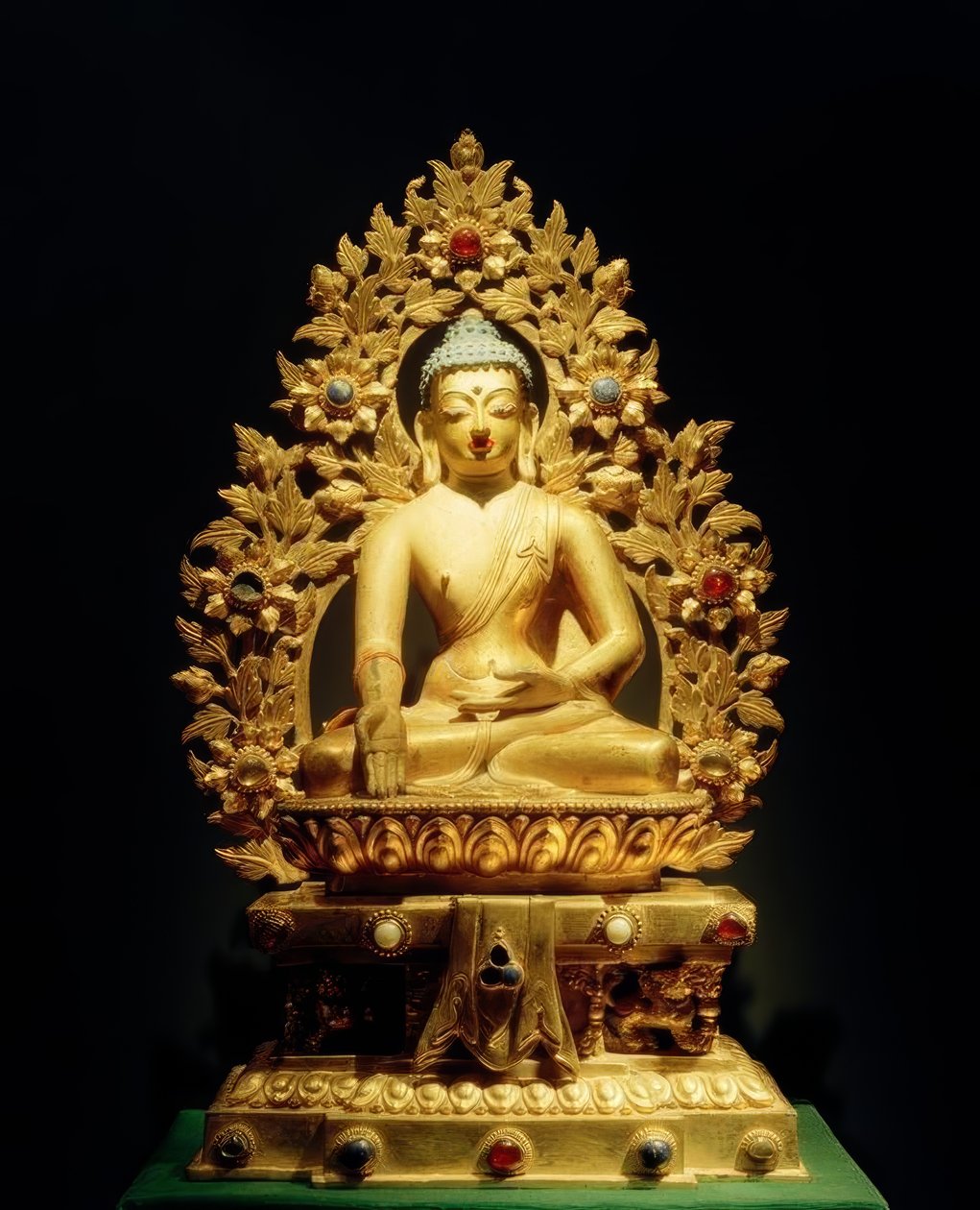 Svaraghosa-Raja  - Escultura, século XVIII de Unbekannt
