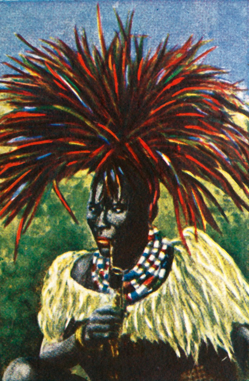 Homem suazi da África do Sul, c1928. de Unbekannt