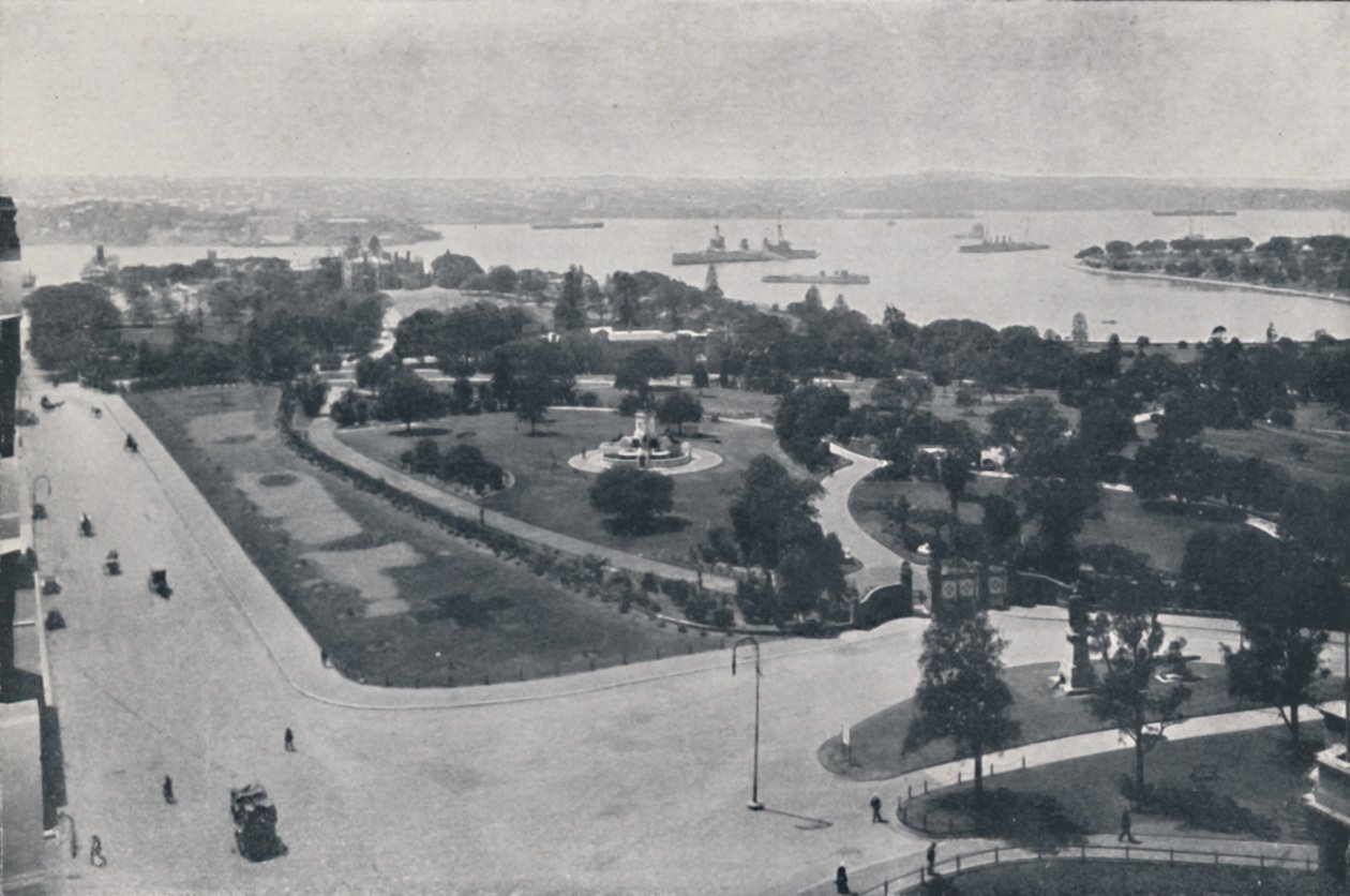 Porto de Sydney, Nova Gales do Sul, 1924 de Unbekannt