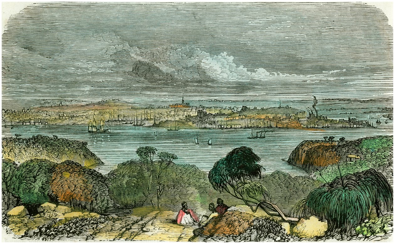 Sydney, Nova Gales do Sul, Austrália, c1870 de Unbekannt