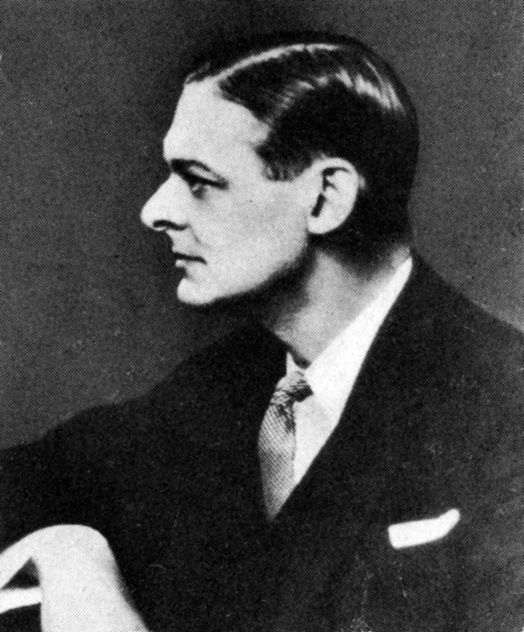 TS Eliot, poeta e dramaturgo britânico nascido na América, c1930s de Unbekannt