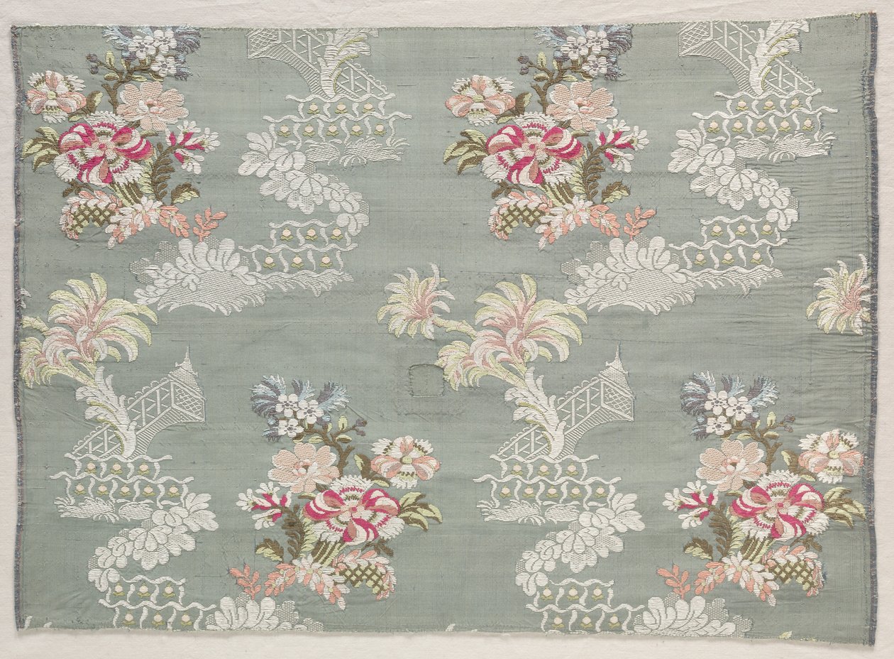 Tafetá, Brocado, c. 1750 de Unbekannt