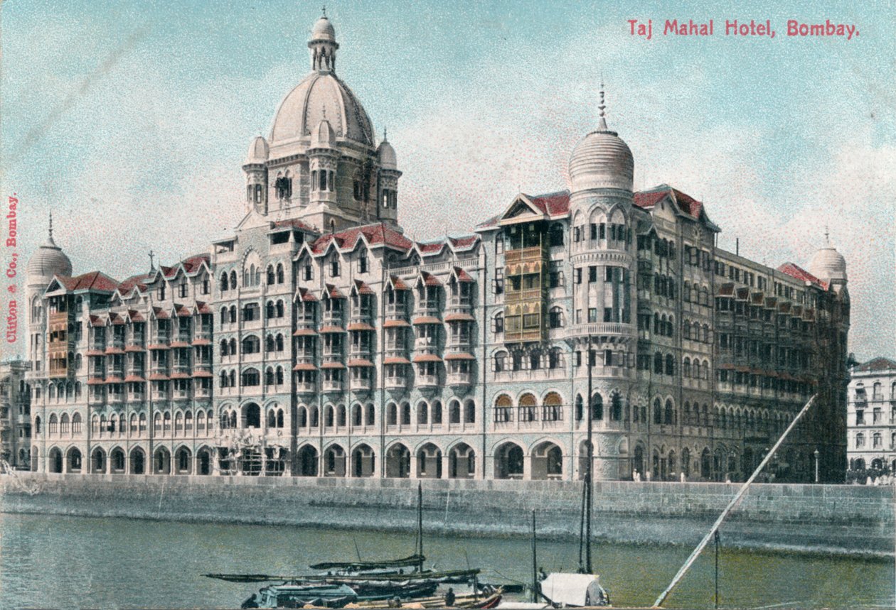 Taj Mahal Palace Hotel, Bombaim, Índia, século XX de Unbekannt