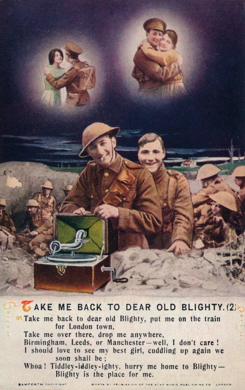 Leve-me de volta a Dear Old Blighty 2, c1916. de Unbekannt