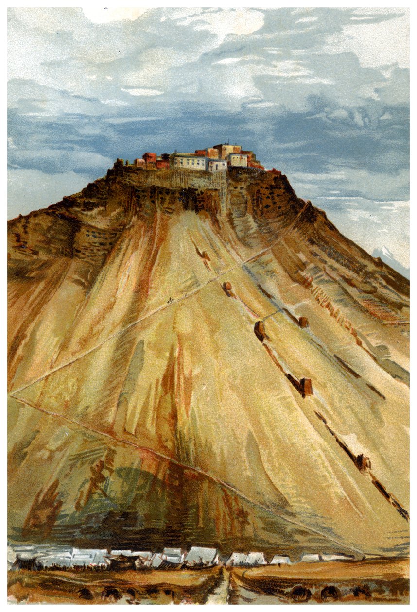 Forte Taklakot, Tibete, 1898 de Unbekannt