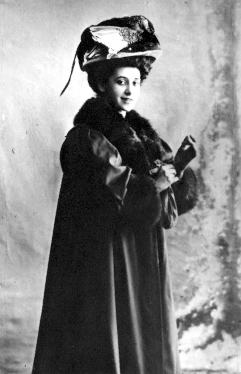 Tamara Karsavina, bailarina russa, anos 1900 ou 1910. de Unbekannt
