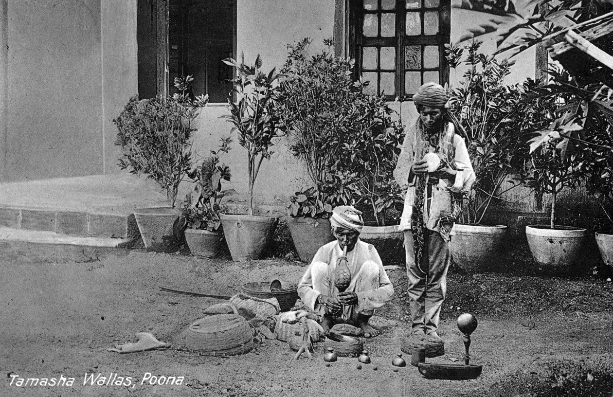 Tamasha Wallas, Pune Poona, Índia, início do século XX de Unbekannt