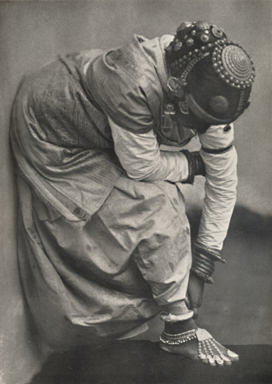 Tamulin com pé e touca, 1926 de Unbekannt
