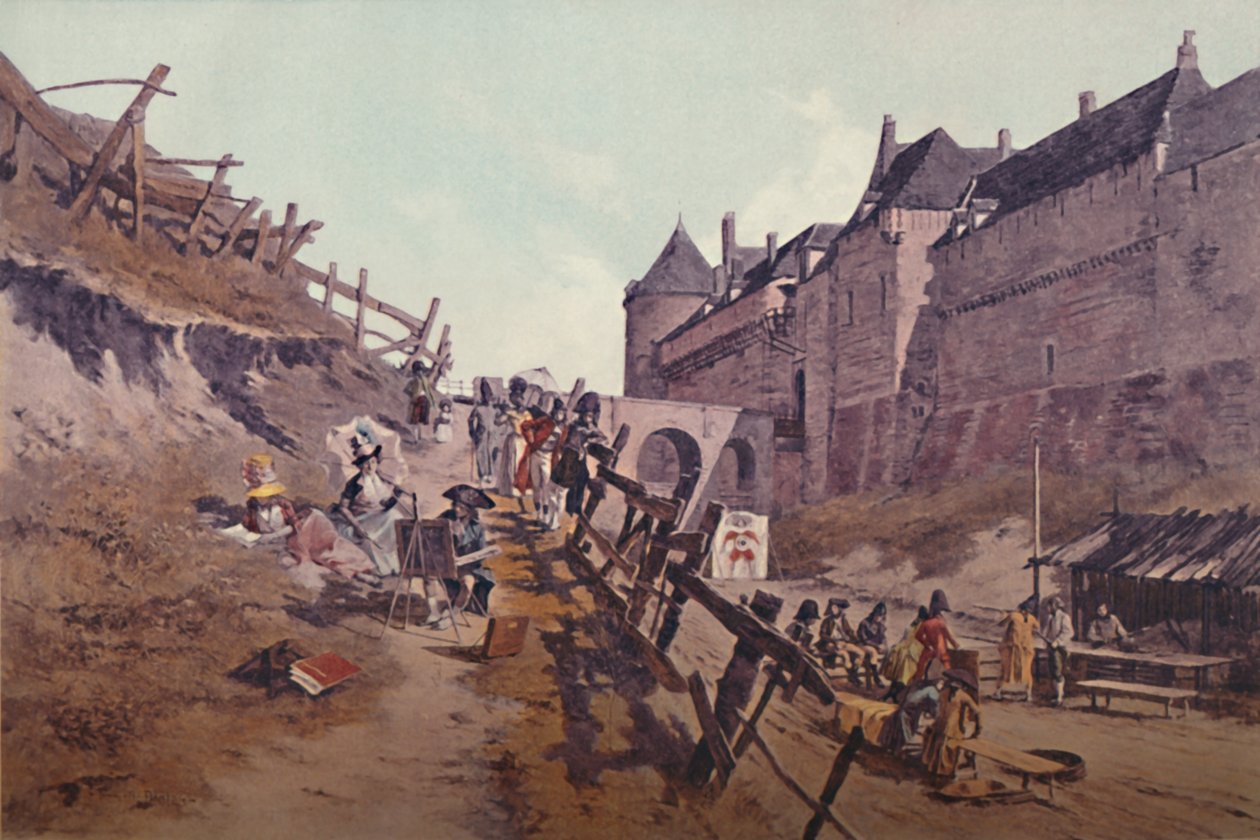 Prática de alvo Dieppe 1795, 1896 de Unbekannt