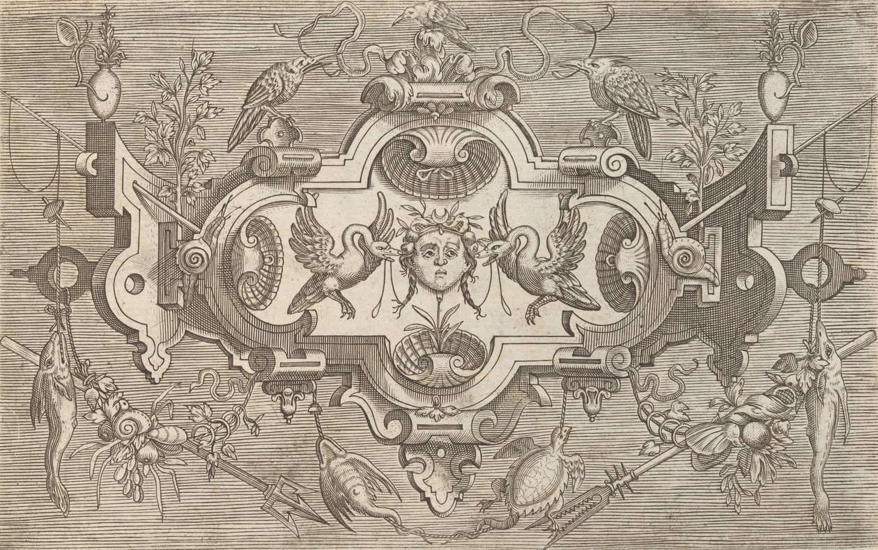 Placas e outros ornamentos de várias e caprichosas invenções Cartuchos e outros ornamentos de ..., 1773. de Unbekannt