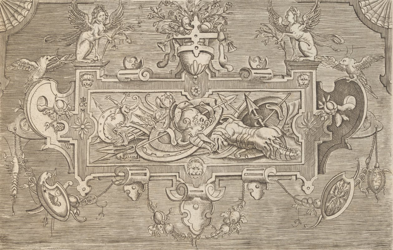 Placas e outros ornamentos de várias e caprichosas invenções Cartuchos e outros ornamentos de ..., 1773. de Unbekannt