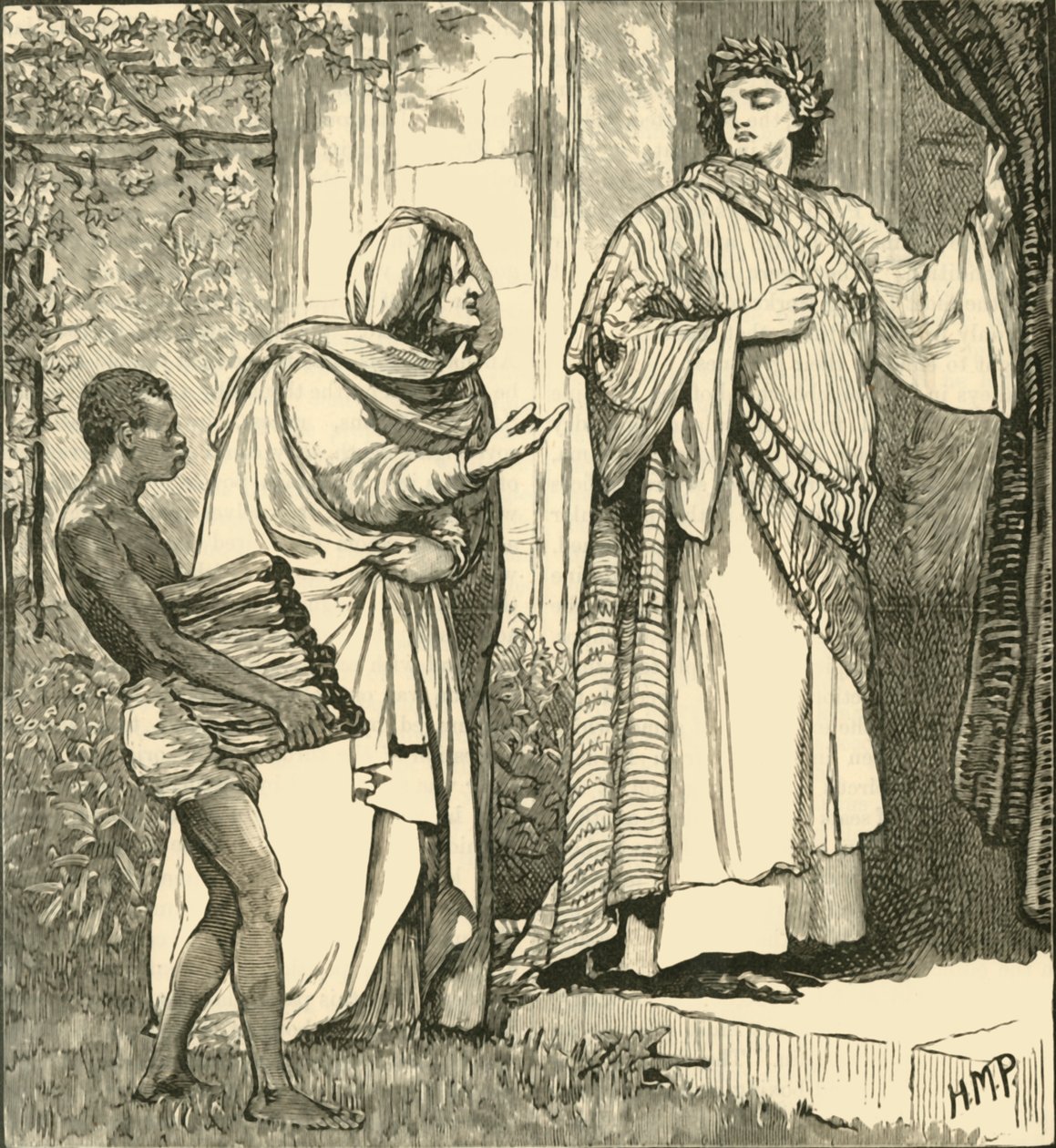 Tarquinius e o Sibyl, 1890. de Unbekannt