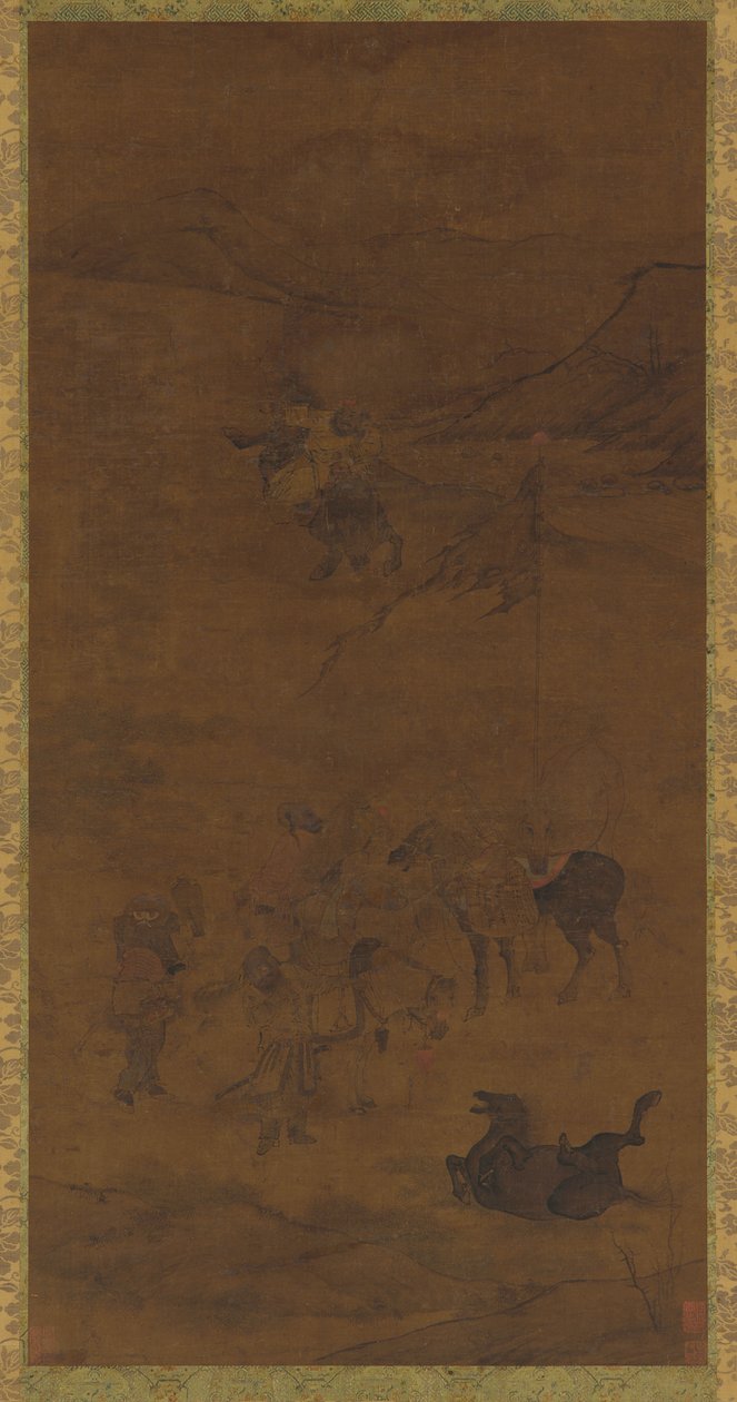 Cavaleiros tártaros, dinastia Ming, 1368-1644. de Unbekannt