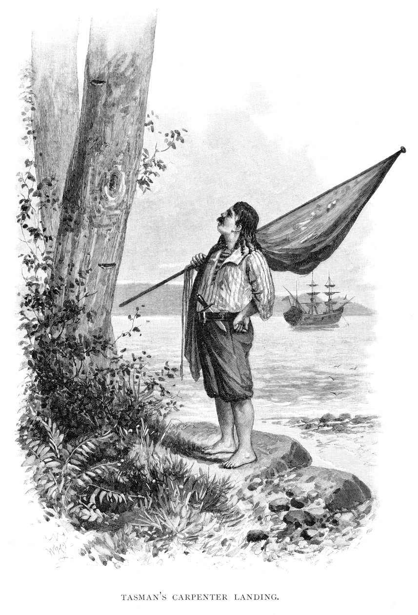 Tasmans Carpenter Landing, 1644 1886 de Unbekannt