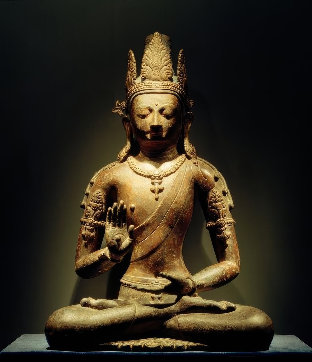 Tathagata Amoghasiddhi - escultura, século XI de Unbekannt
