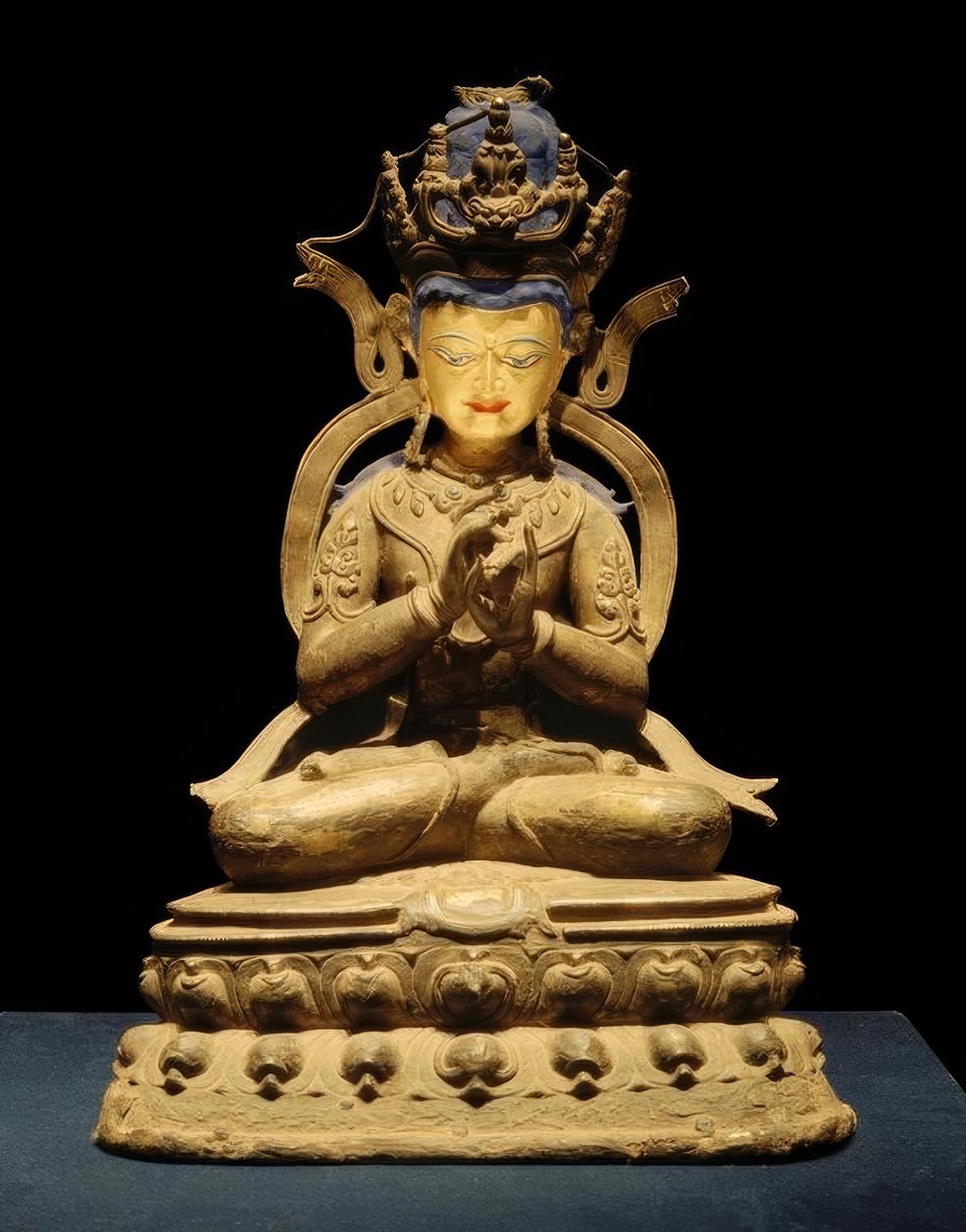 Tathagata Vairocana - Skulptur, 1300 n. Chr. de Unbekannt