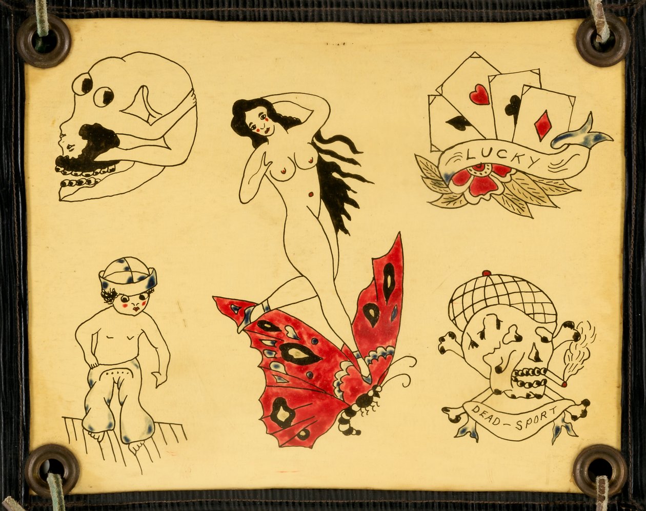Flash de tatuagem, século 20. de Unbekannt