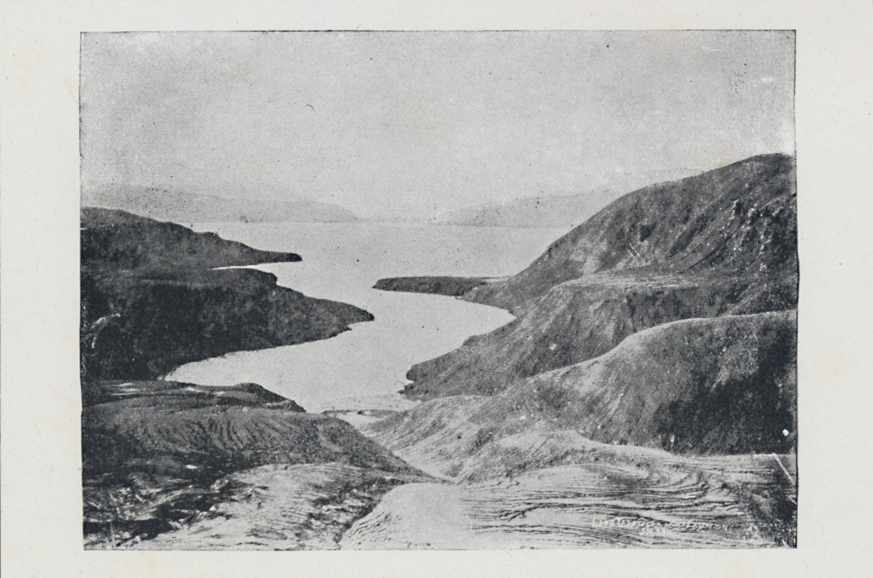 O Wairoa após a erupção de Tarawera, 1923. de Unbekannt