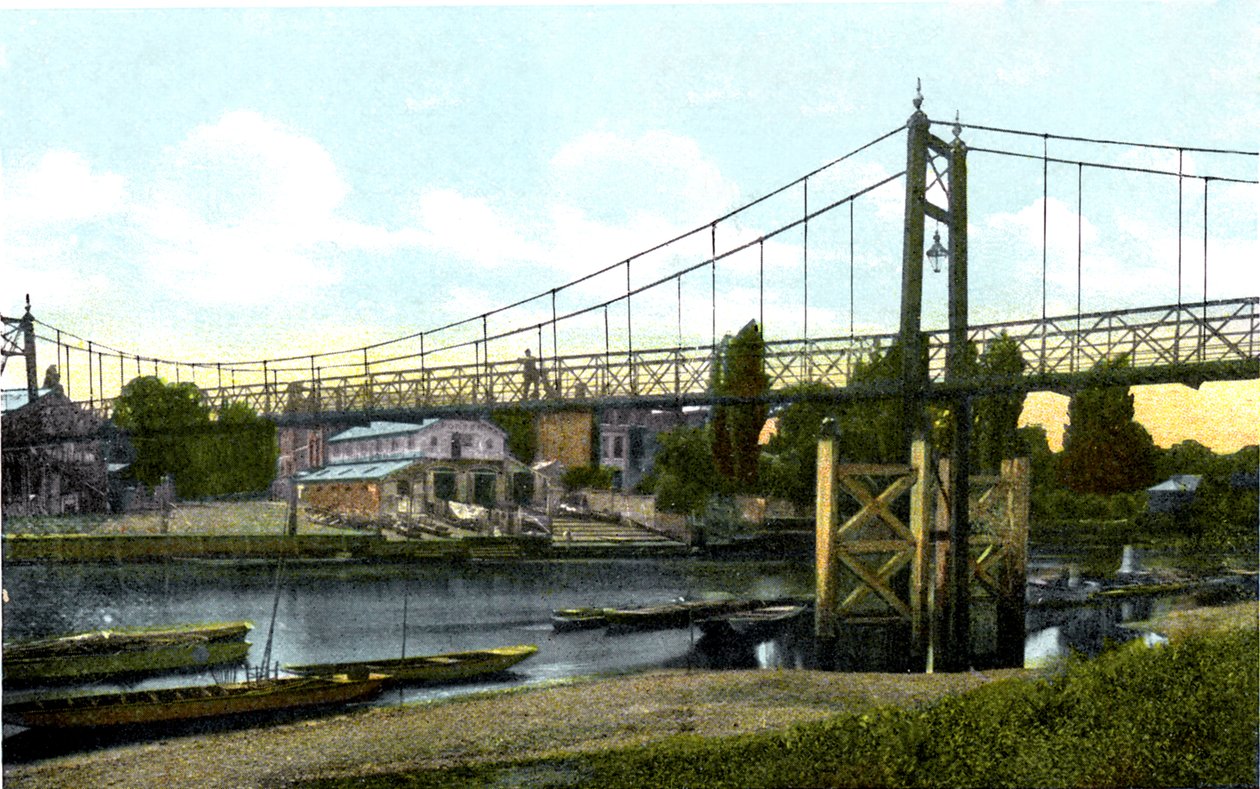 Ponte de Teddington, Londres, século 20 de Unbekannt