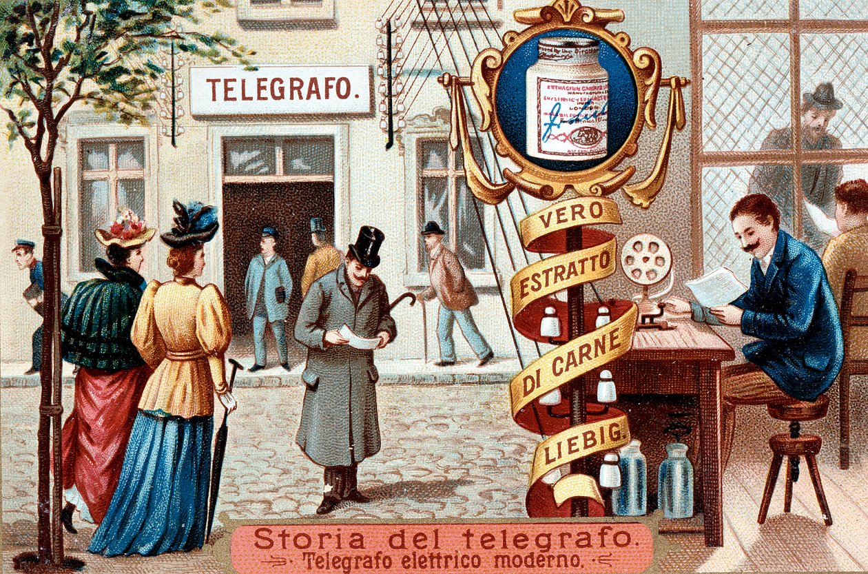 Telegraph office, c1900 de Unbekannt