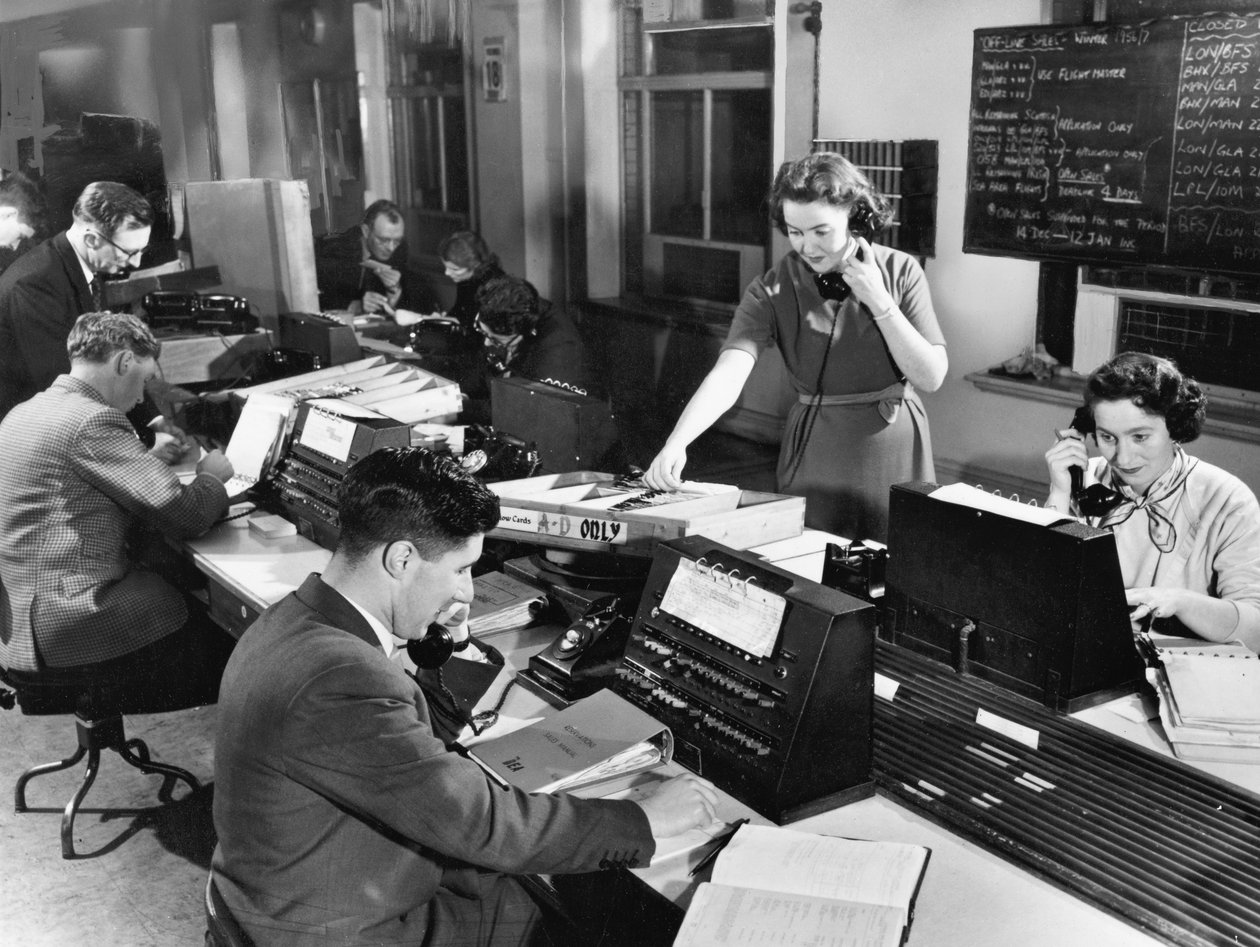 Central telefônica, 1956 de Unbekannt