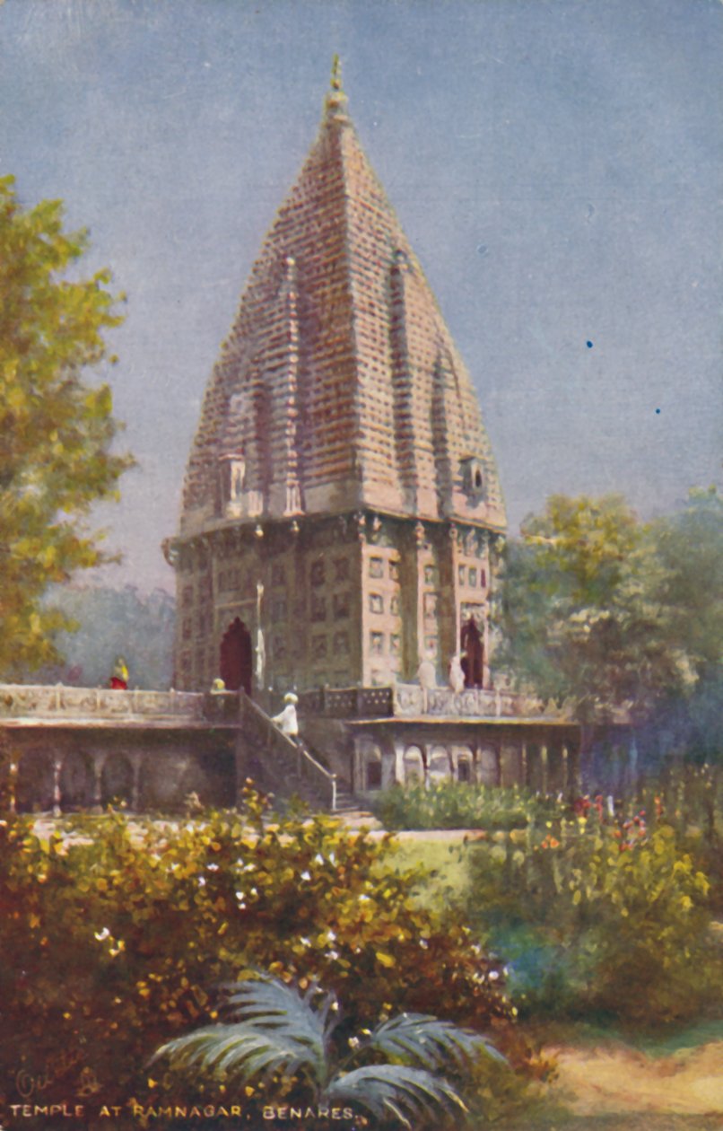Templo em Ramnagar, Benares,. de Unbekannt