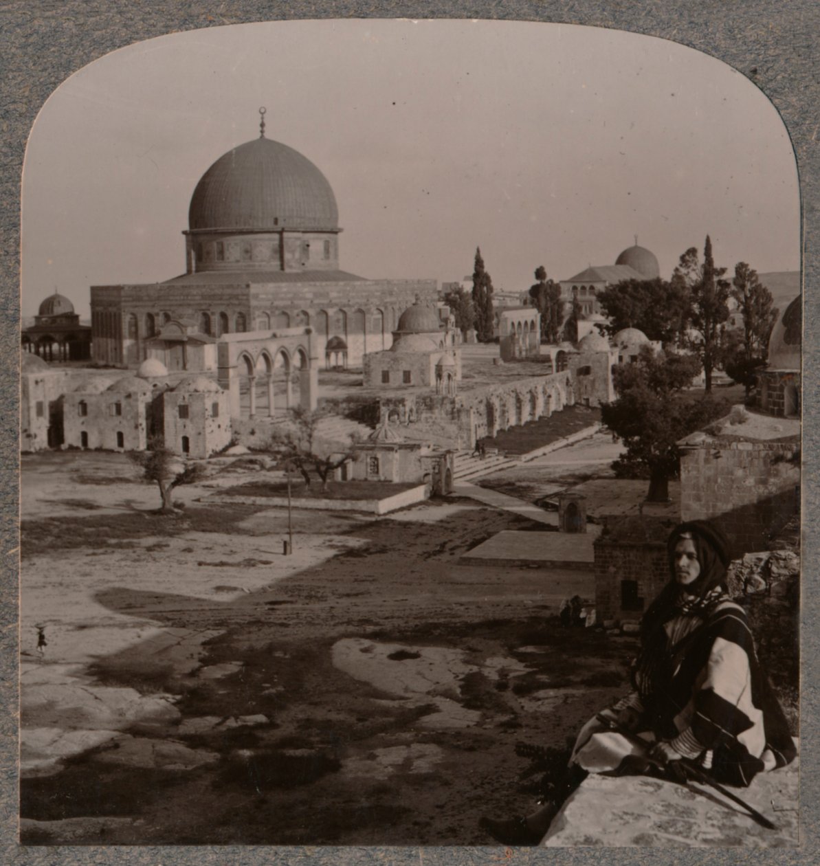 Recinto do templo, Jerusalém, c1900 de Unbekannt