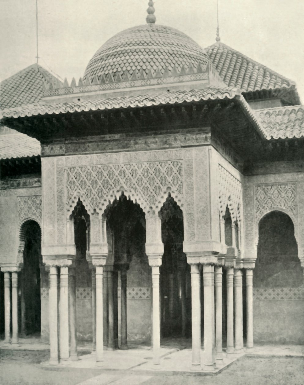 Templo na corte dos leões, 1907. de Unbekannt