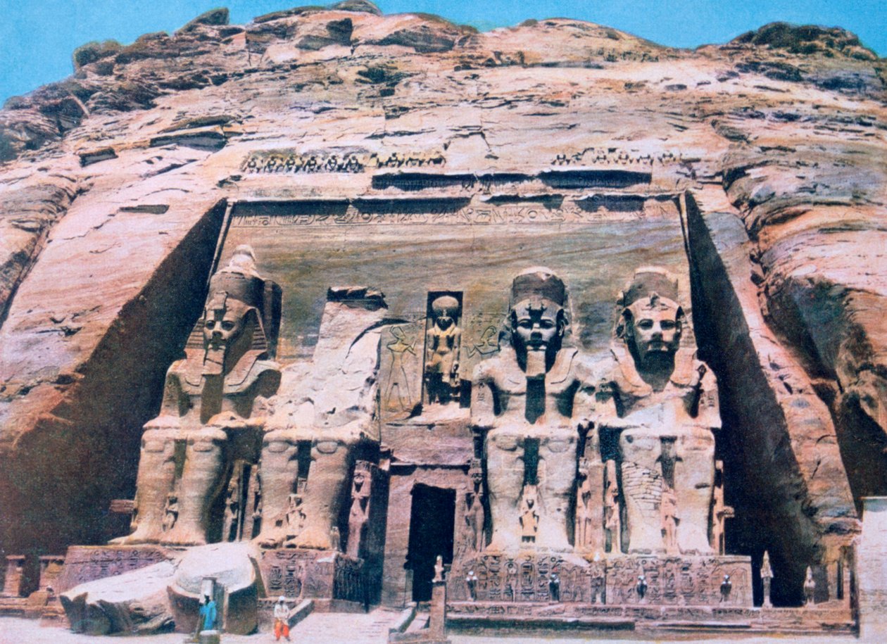 Templo de Abu Simbel, Egito, século 20 de Unbekannt