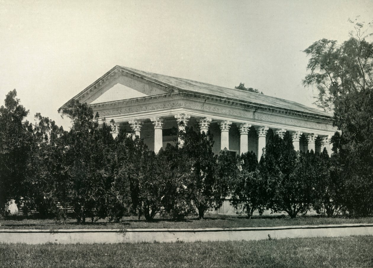 Templo da fama em Barrackpore, 1925. de Unbekannt